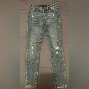 Distressed Denim Jeans